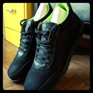 CAMPER Marges Black Leather Sneakers Sz 43 - NEW